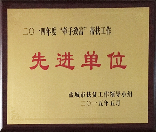2015年5月&ldquo;牽手致富&rdquo;幫扶工作先進(jìn)單位.JPG